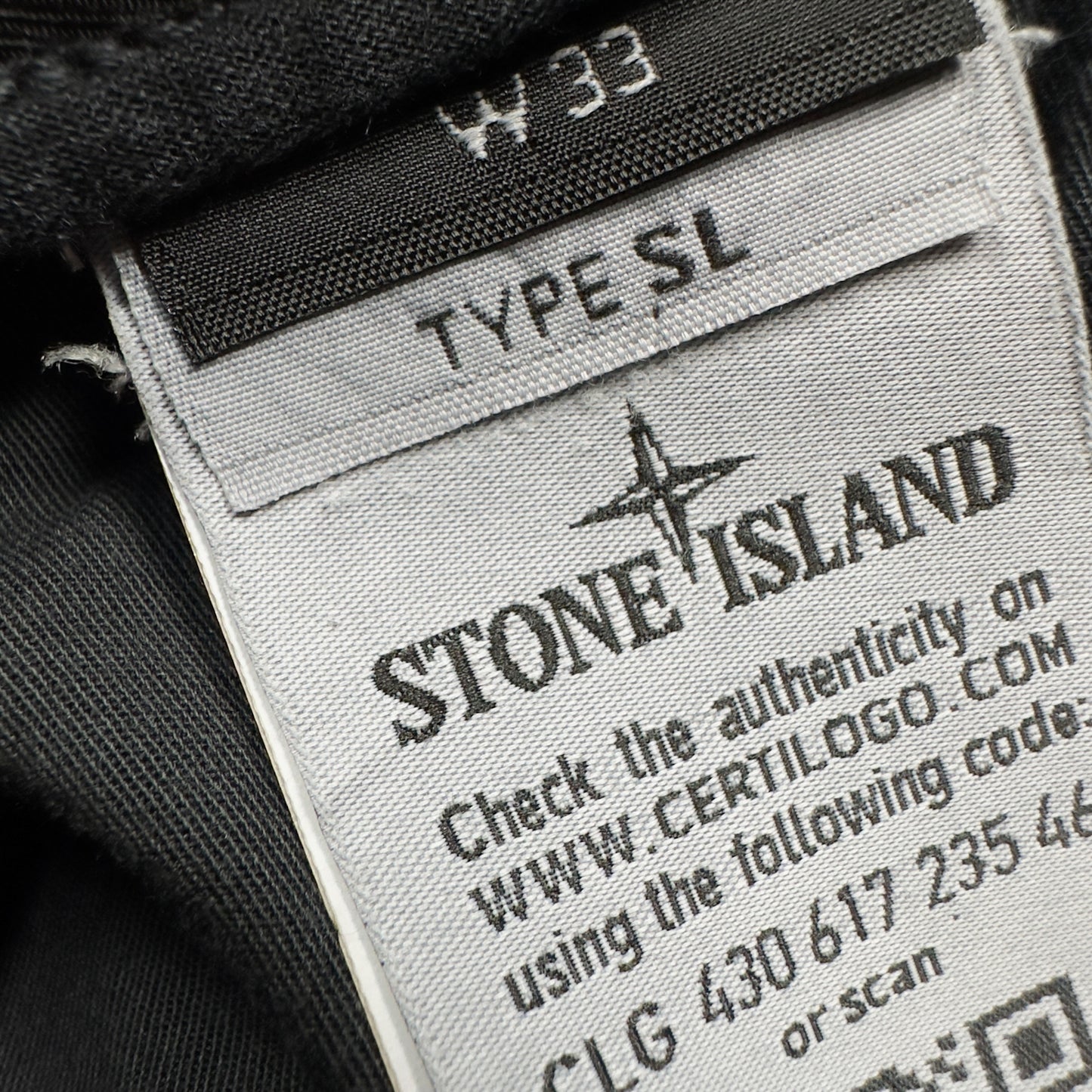 S/S 17 Stone Island Cargo Shorts - Black