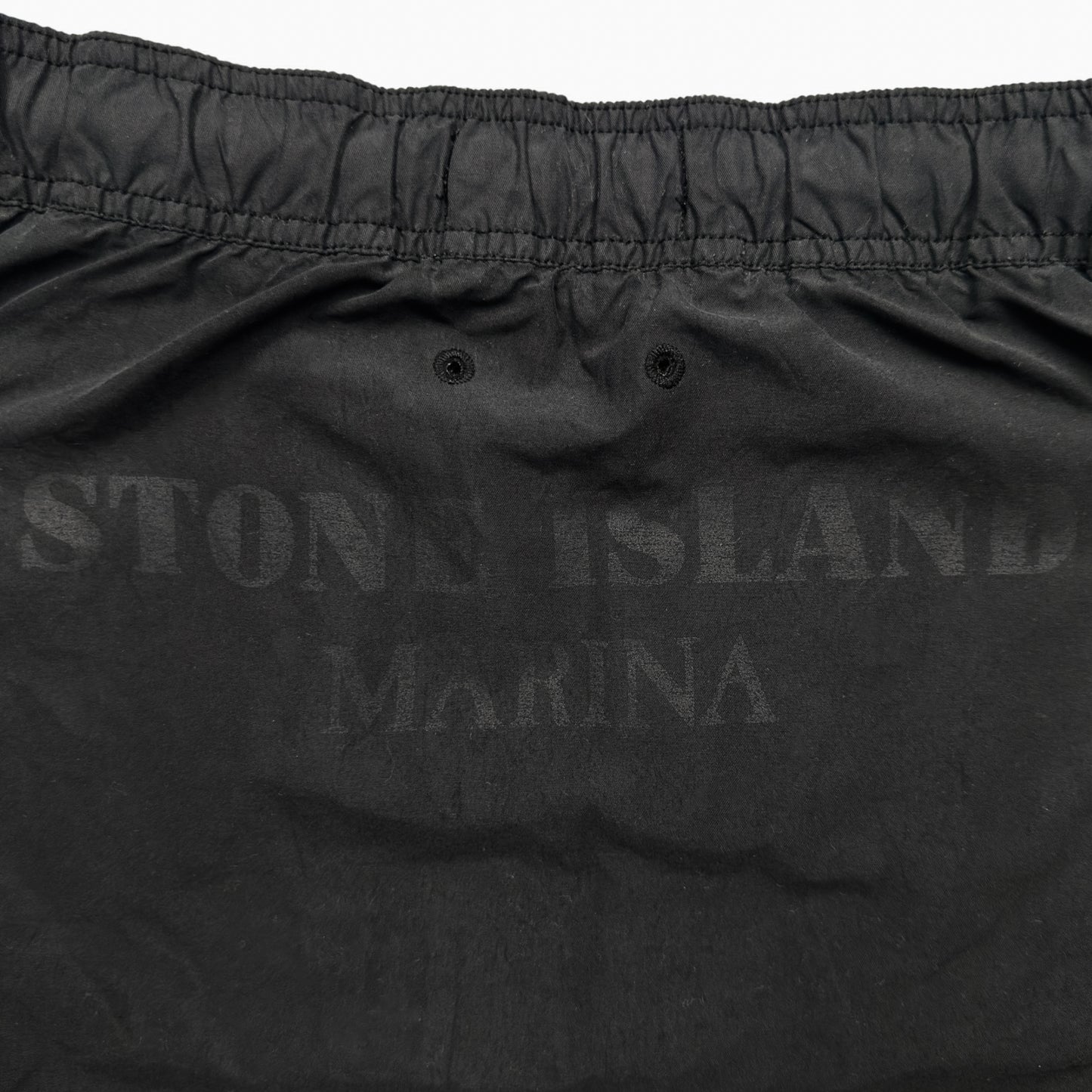 S/S 21 Stone Island Marina Swim Shorts - Black