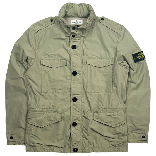 S/S 15 Stone Island Micro Reps Field Jacket - Green