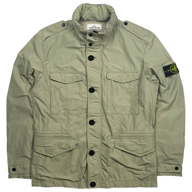 S/S 15 Stone Island Micro Reps Field Jacket - Green