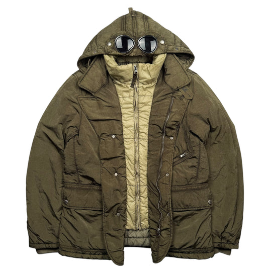 C.P. Company Frosted Nylon Goggle Jacket