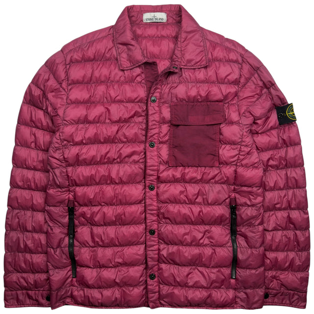 A/W 18 Stone Island Micro Yarn Down Overshirt Jacket
