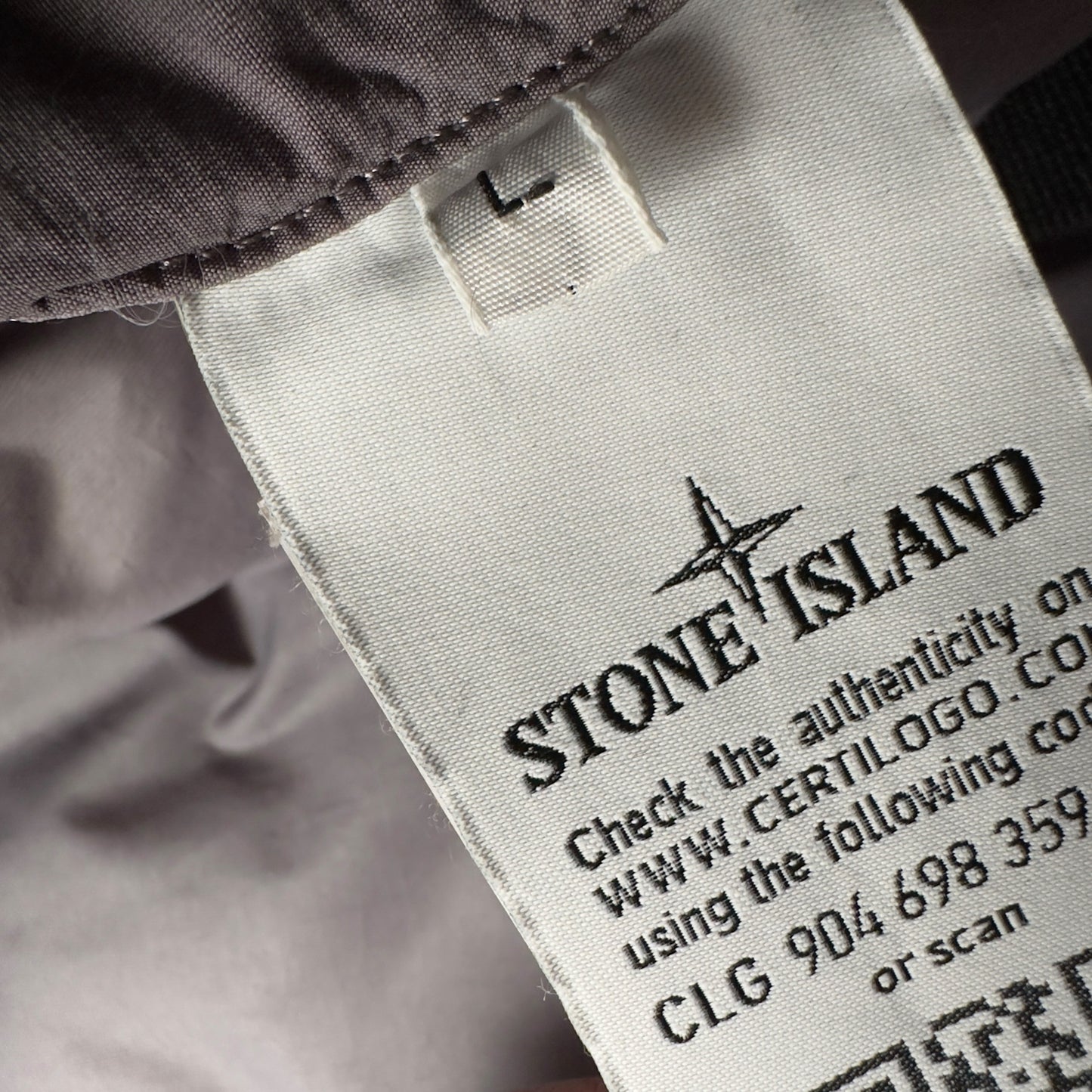 A/W 18 Stone Island Shadow Project Naslan Light 'Encase Panel' Down Jacket