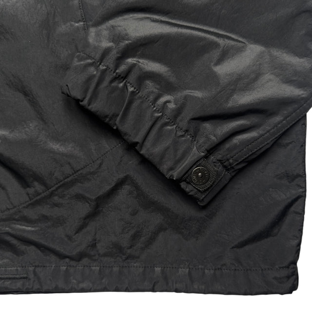 A/W 08 Stone Island Nylon Metal Flock Jacket - Black
