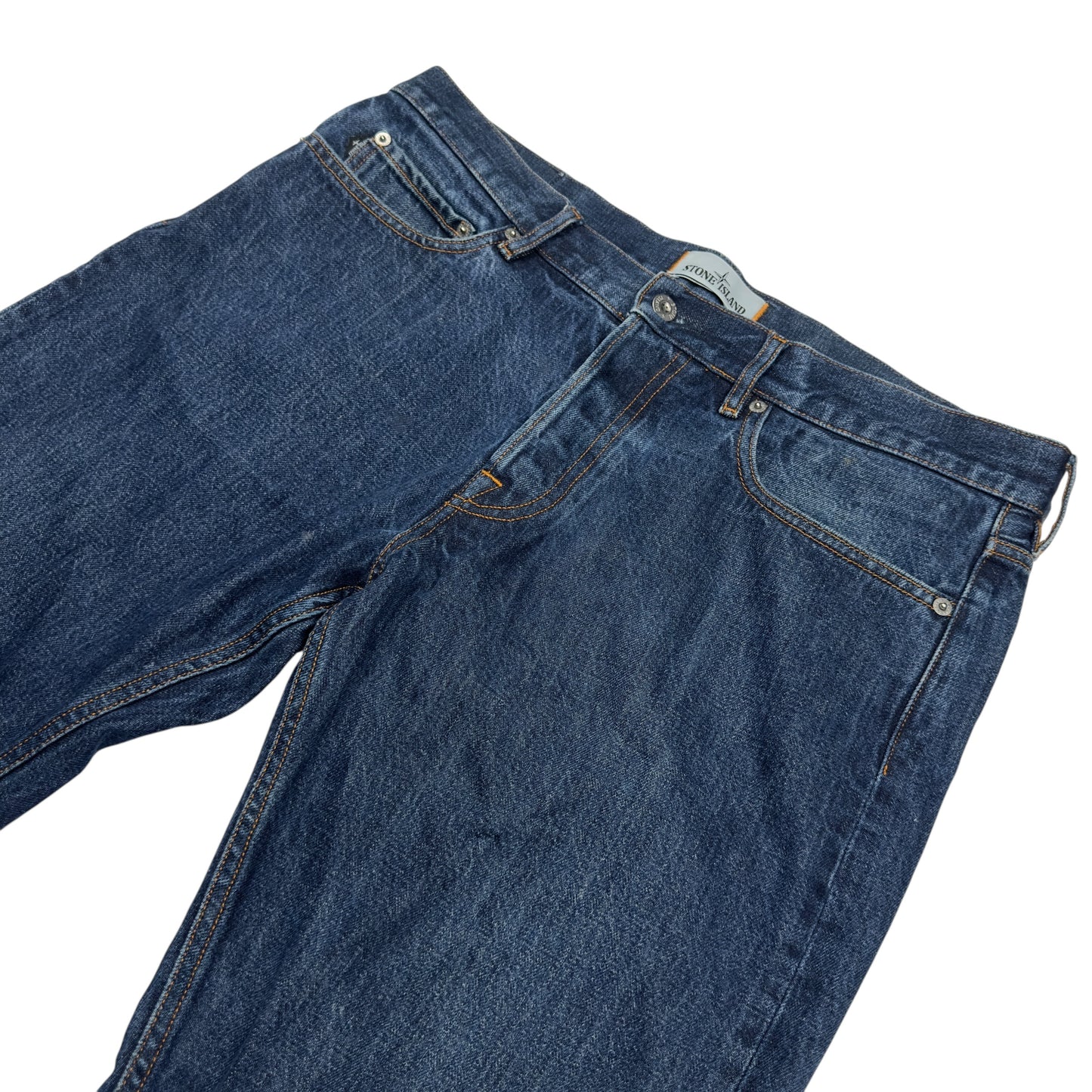 S/S 15 Stone Island Mid Wash Jeans
