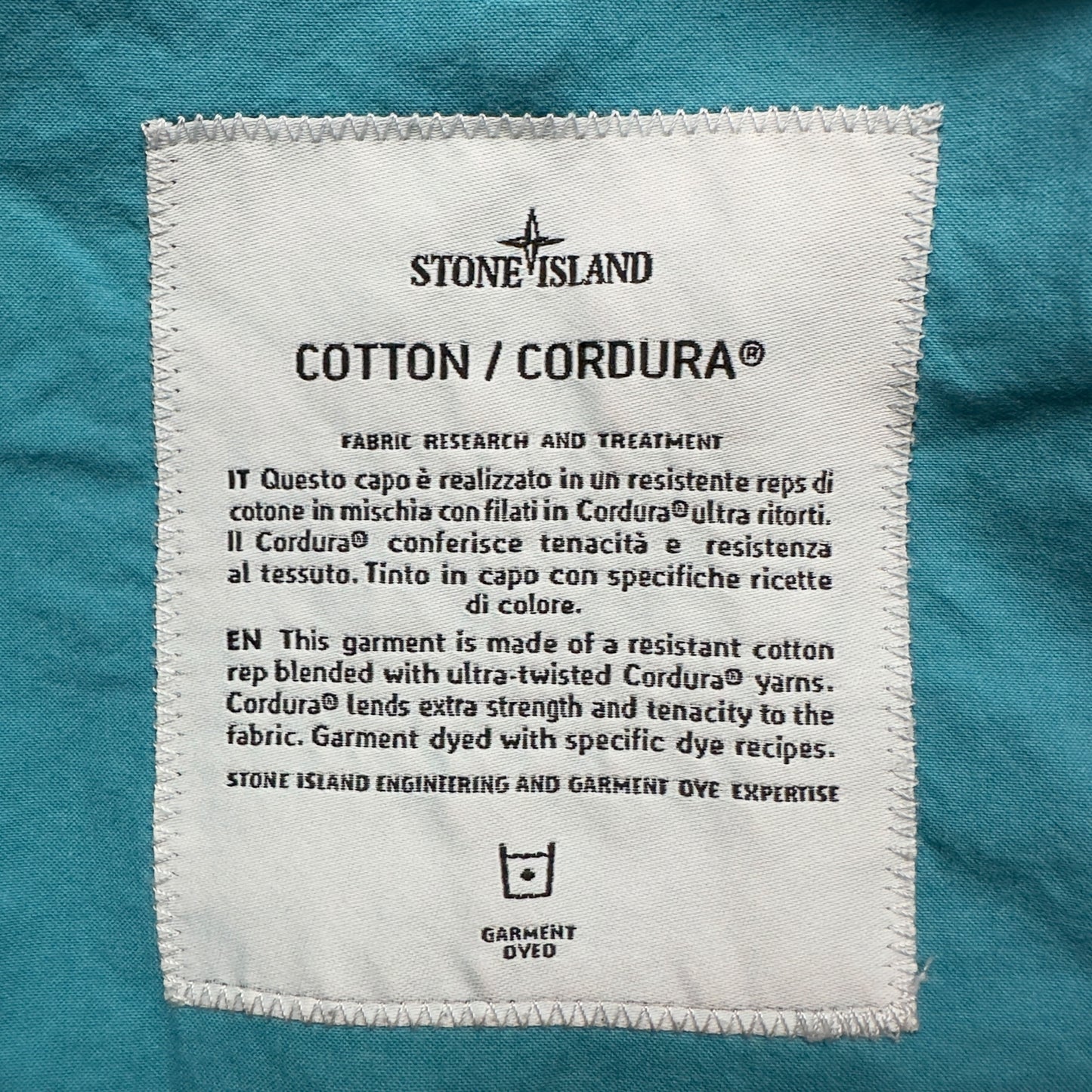 S/S 20 Stone Island Cotton Cordura Field Jacket - Blue