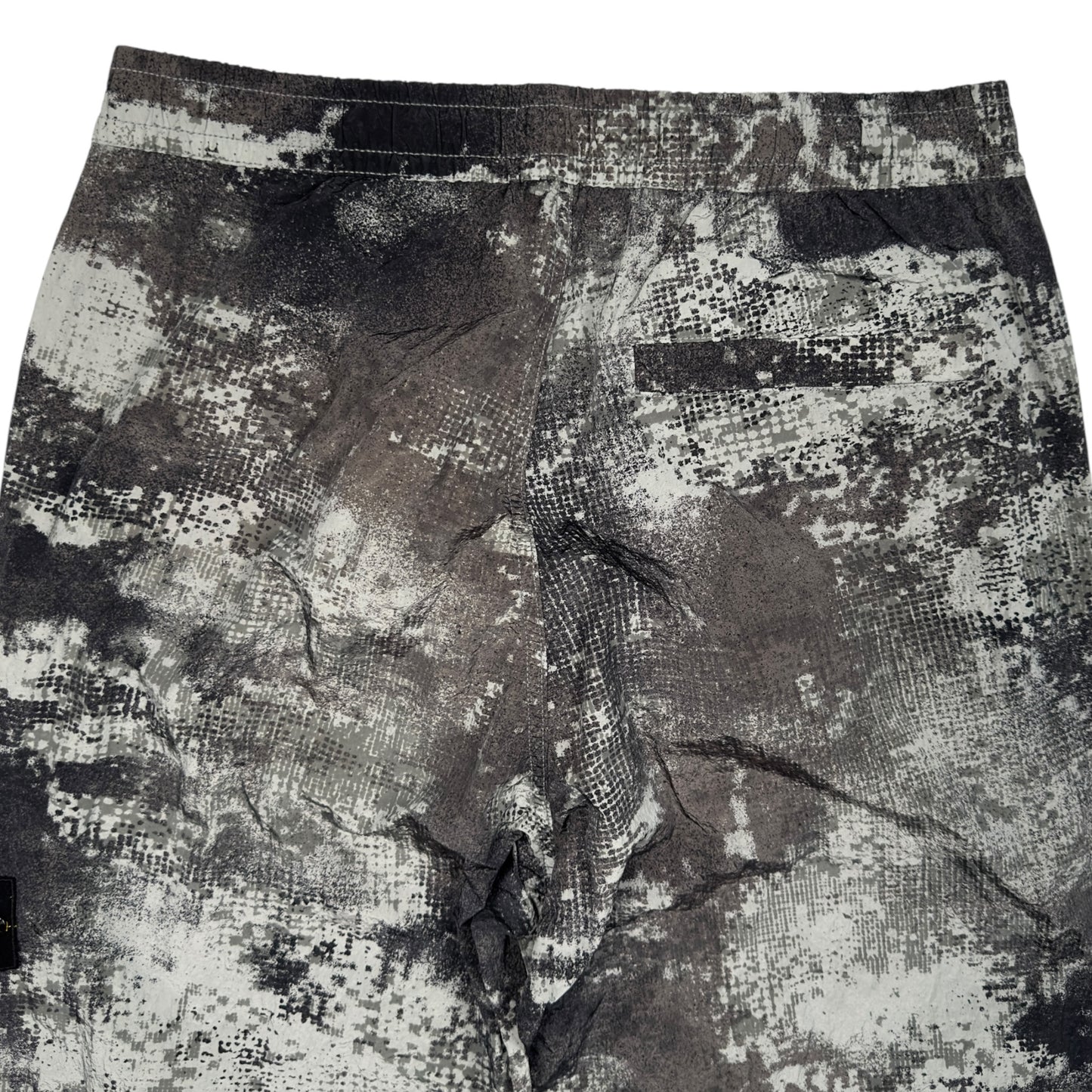S/S 24 Stone Island Dissolving Grid Camo Trousers