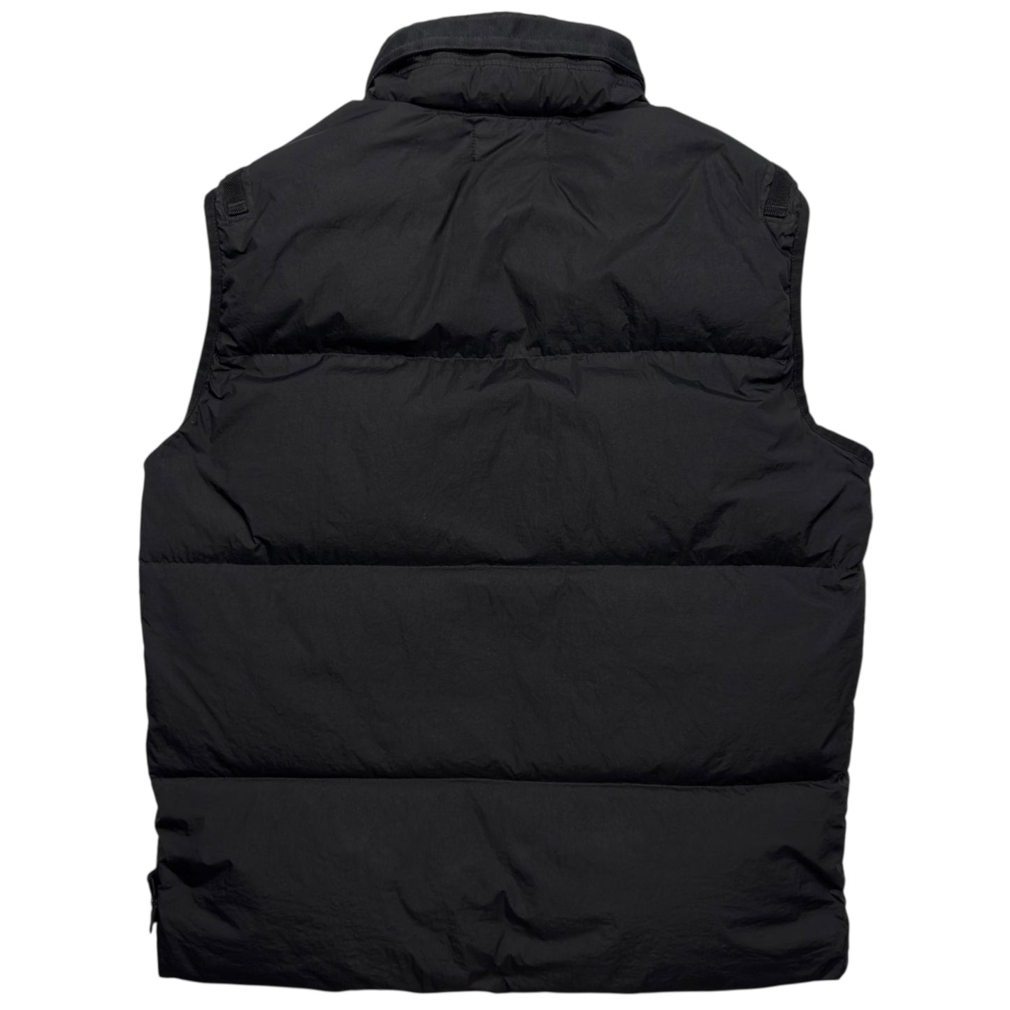 A/W 22 Stone Island Crinkle Reps R-NY Down Gilet - Black