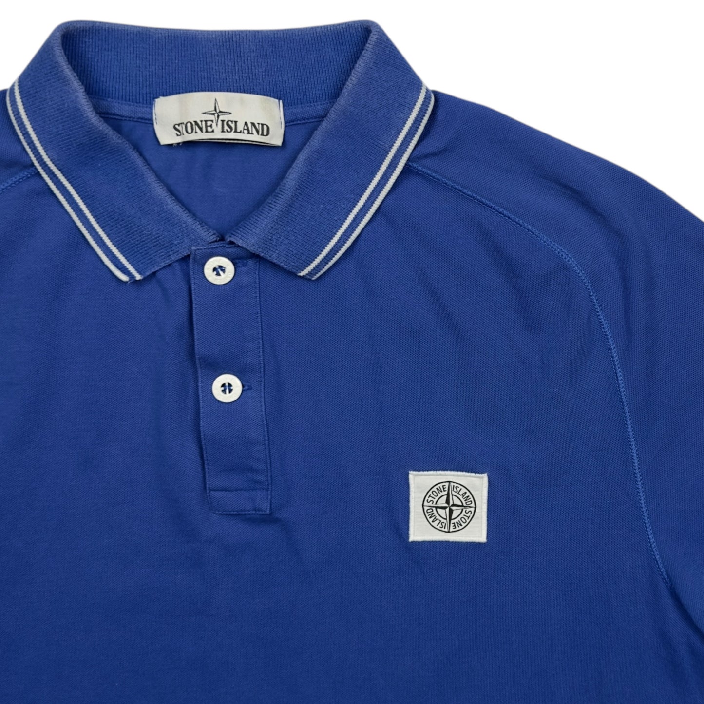 S/S 18 Stone Island Polo Shirt - Blue