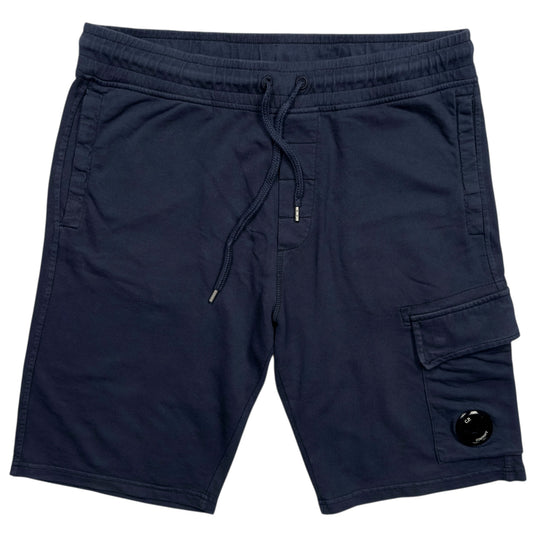 C.P. Company Fleece Shorts - Navy