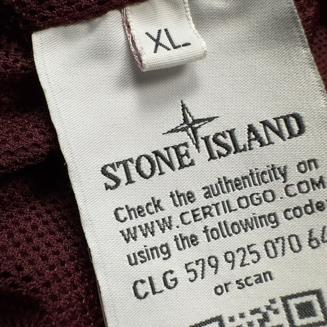 A/W 17 Stone Island Nylon Metal Smock - Red