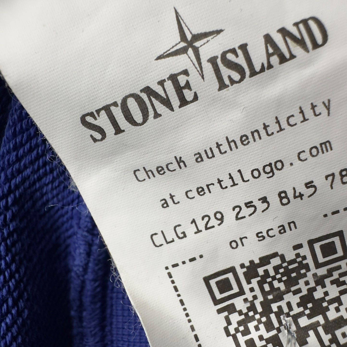 S/S 22 Stone Island Hoodie - Blue