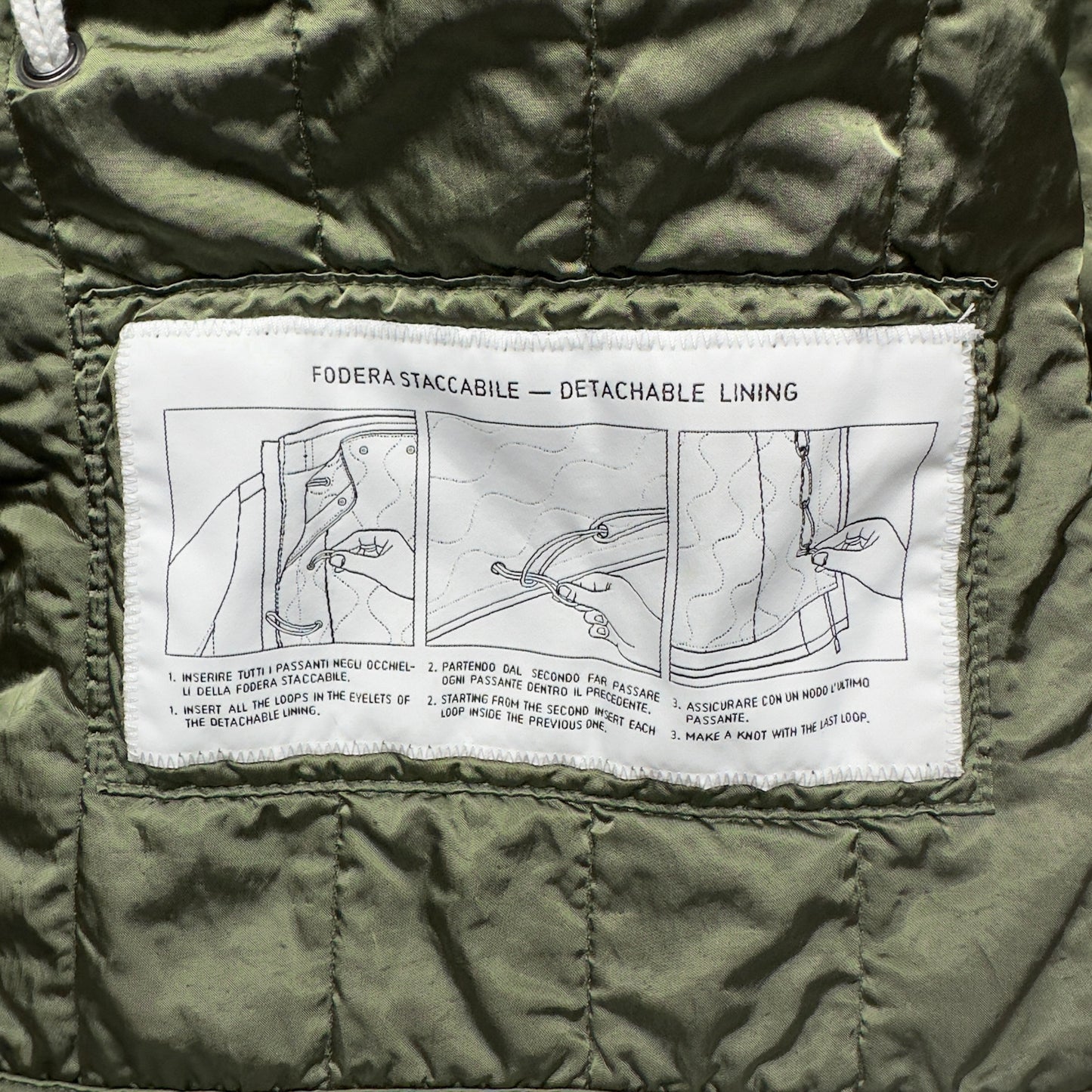 A/W 21 Stone Island David TC Nylon Metal Liner Field Jacket - White