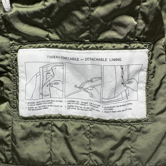 A/W 21 Stone Island David TC Nylon Metal Liner Field Jacket - White