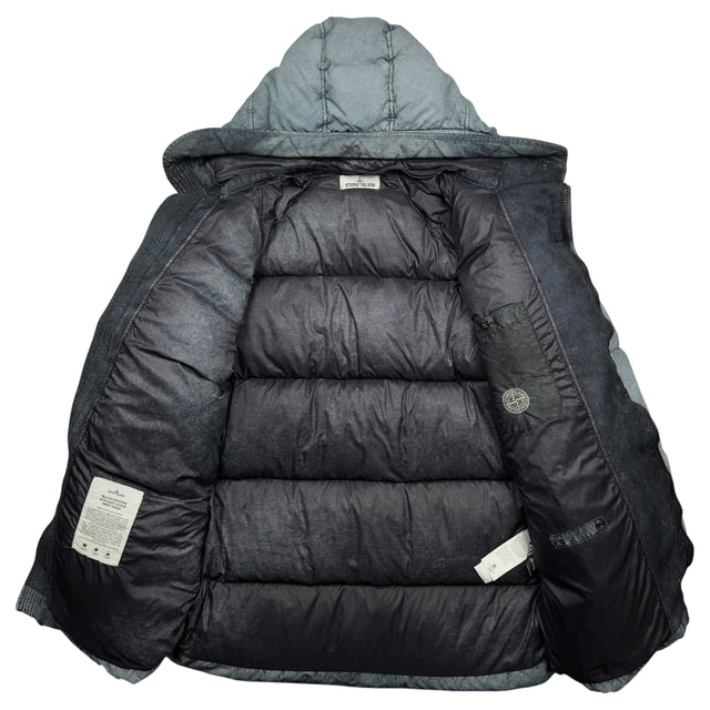 A/W 17 Stone Island Tela Nylon Down With Frost Finish Puffer Jacket