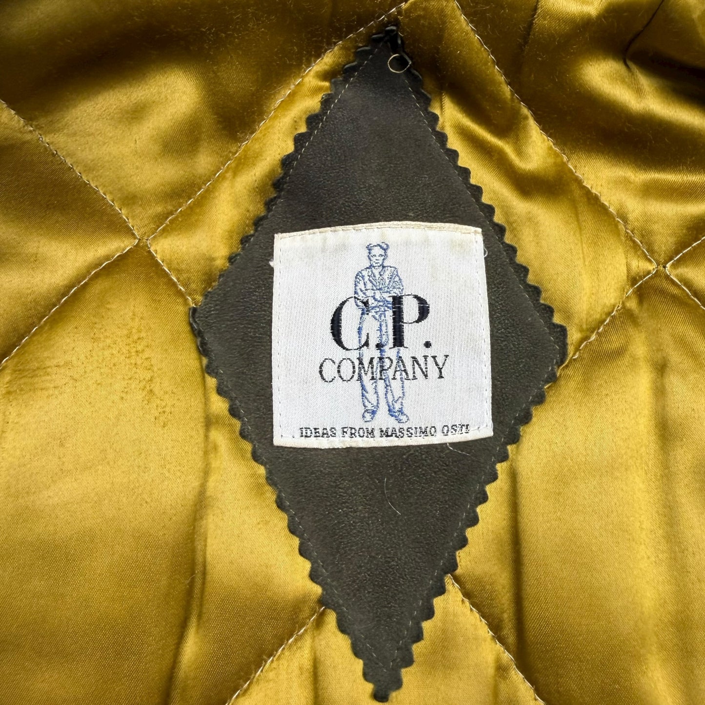 A/W 82 C.P. Company Leather Shearling Coat