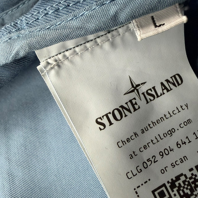 S/S 22 Stone Island Nylon Cotton Batavia 2/2 TC Jacket