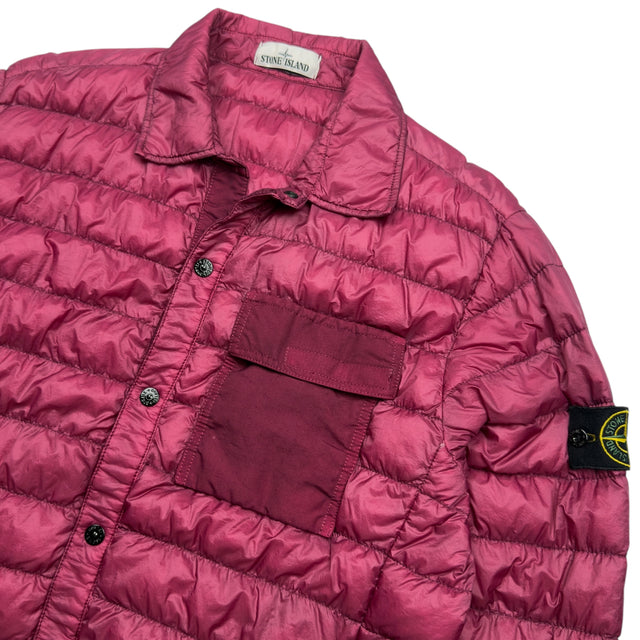 A/W 18 Stone Island Micro Yarn Down Overshirt Jacket