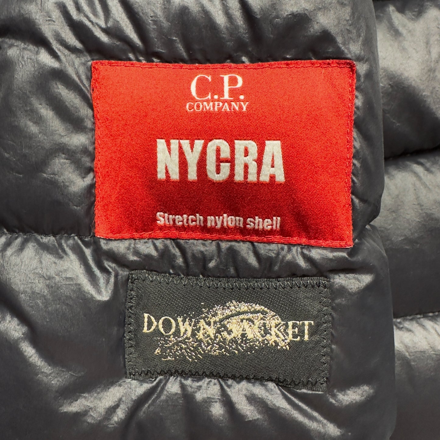 C.P. Company Nycra Down Puffer Goggle Jacket - Black