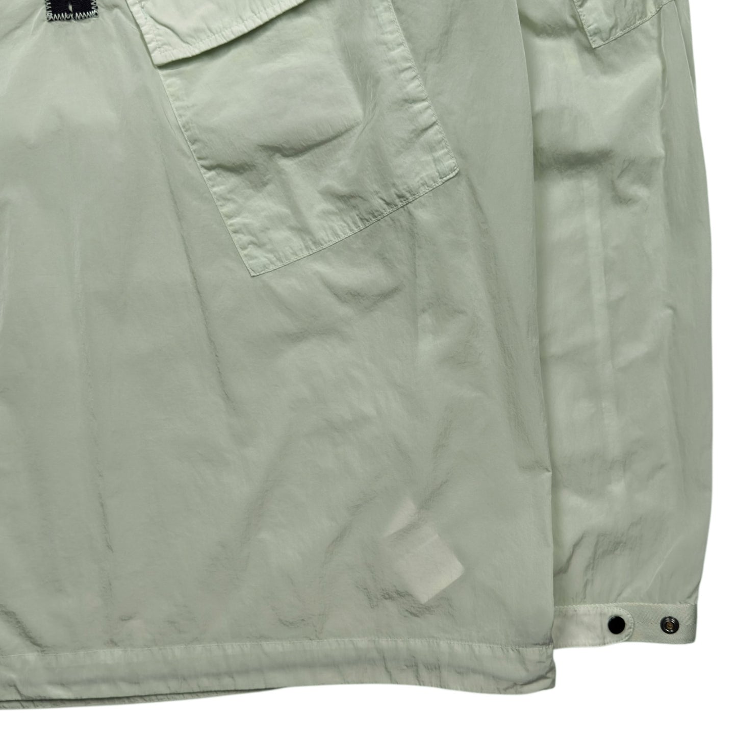 C.P. Company Chrome Quarter Zip Smock - Light Green