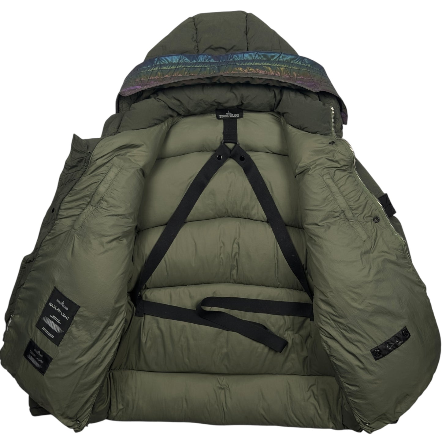 A/W 18 Stone Island Shadow Project Naslan Light 'Encase Panel' Down Jacket
