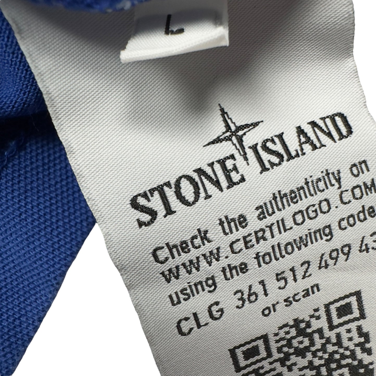 S/S 18 Stone Island Polo Shirt - Blue