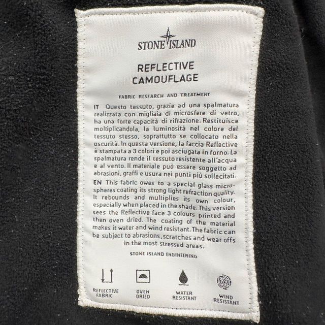 A/W 12 Stone Island Reflective Camouflage Jacket - Blue