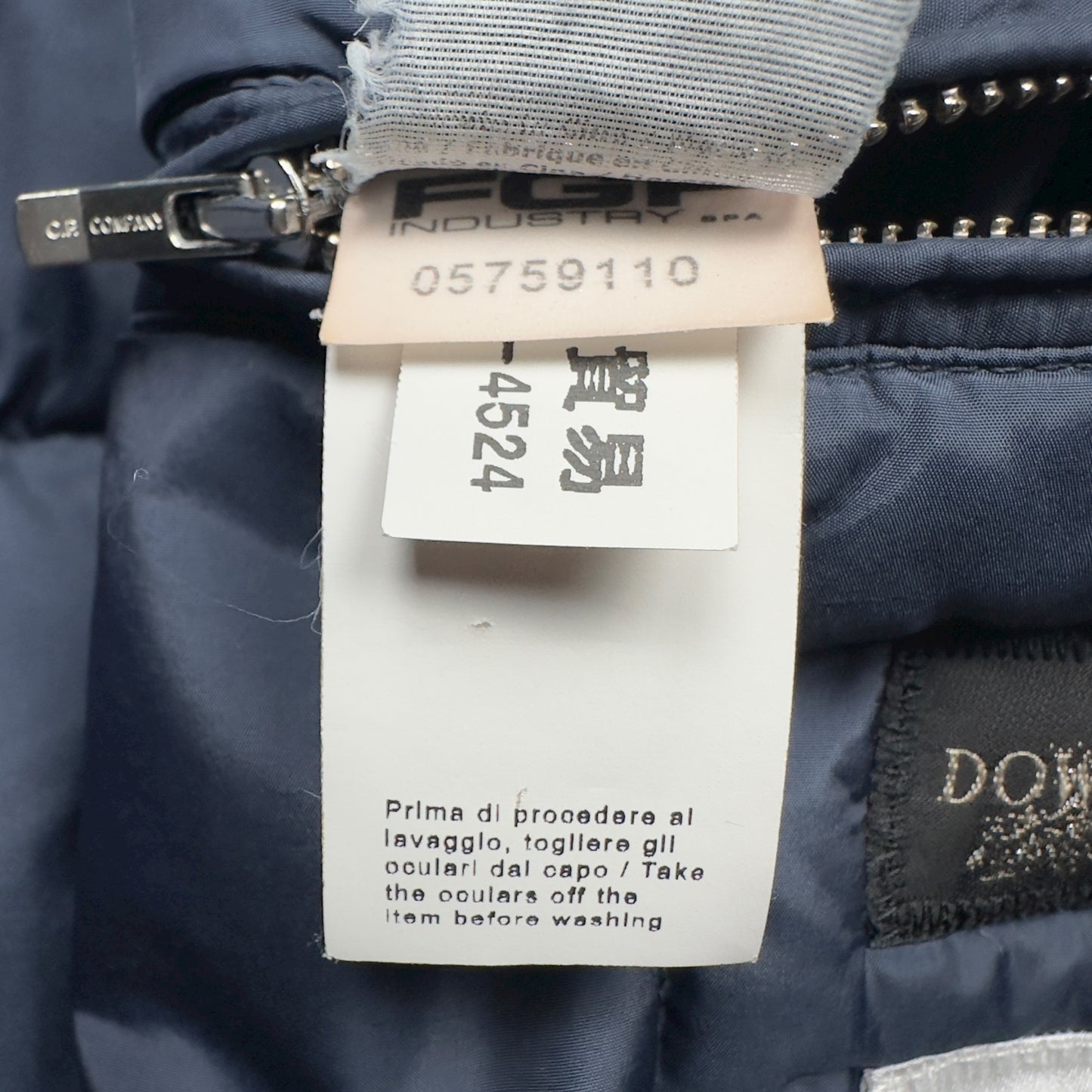 C.P. Company Down Lined Goggle Jacket