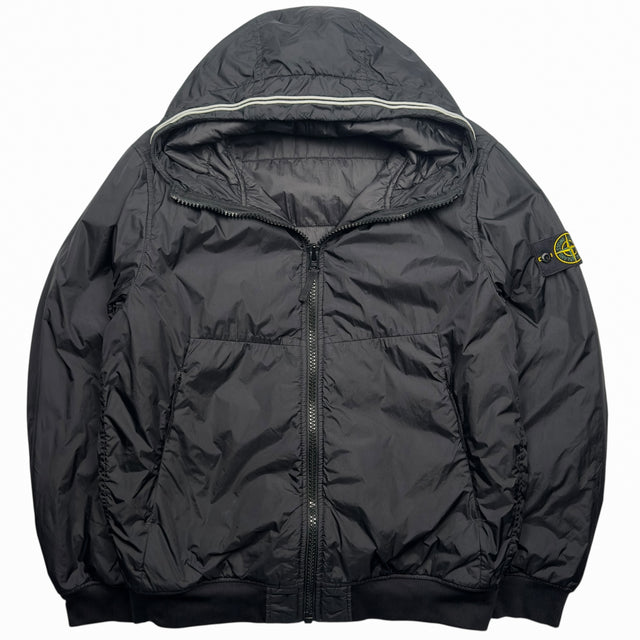 A/W 20 Stone Island Crinkle Reps R-NY with Primaloft Jacket - Black