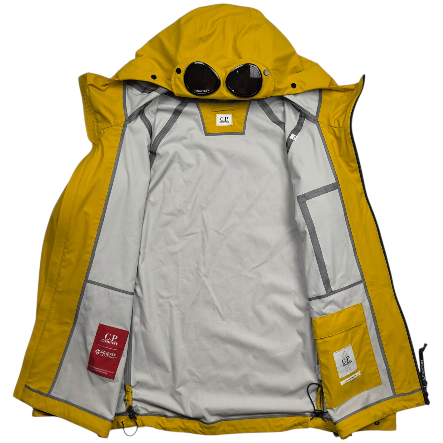 C.P. Company Gore-Tex Infinium Goggle Jacket - Yellow