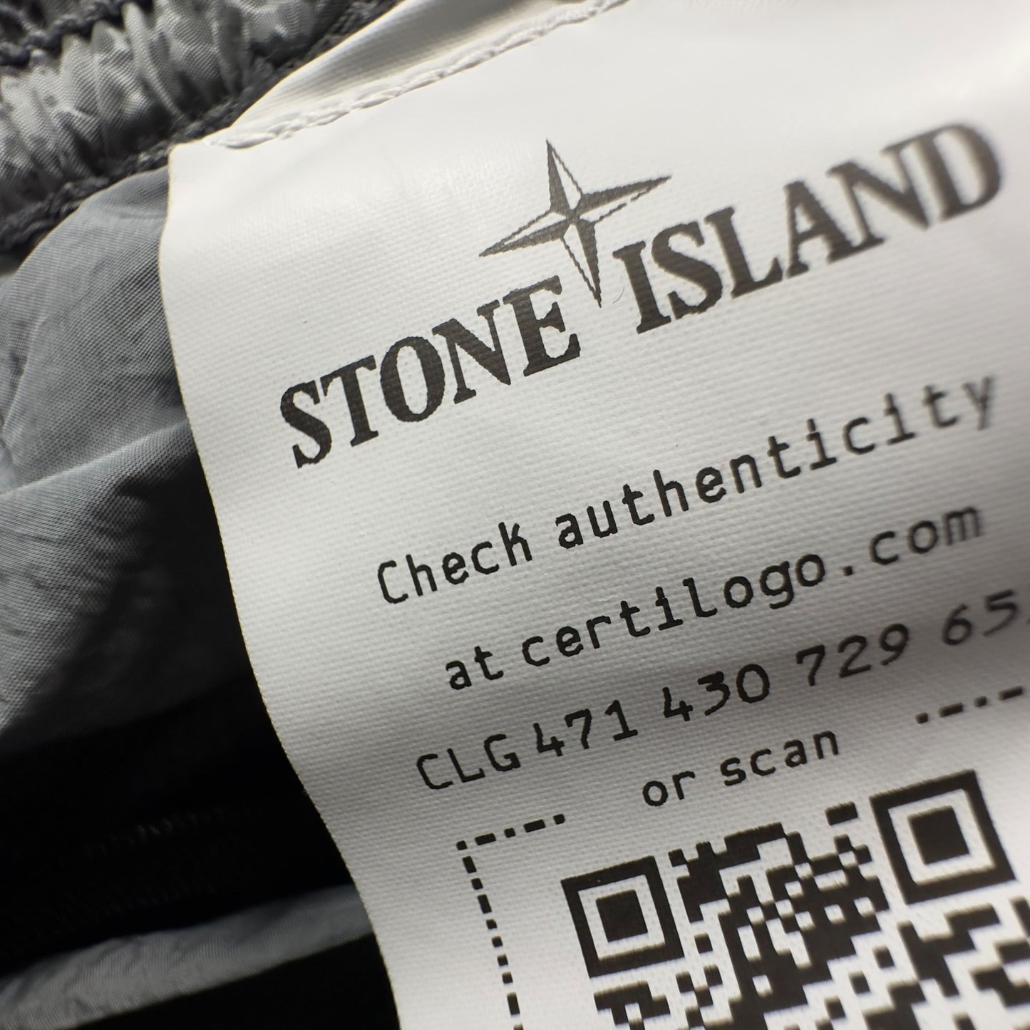 S/S 24 Stone Island Dissolving Grid Camo Trousers