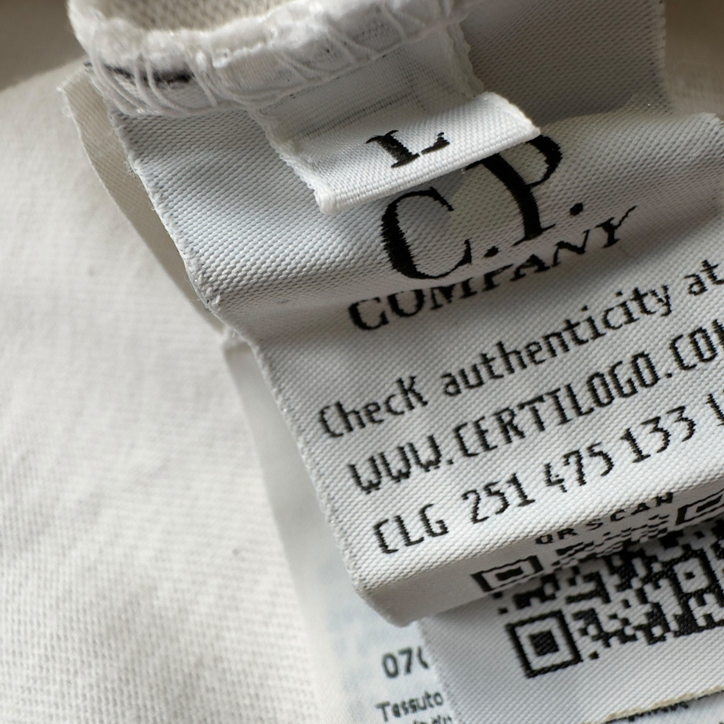 C.P. Company x One Block Down T-Shirt - Off White