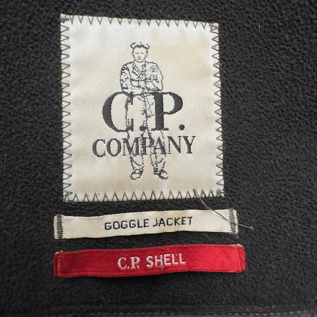 C.P. Company Soft Shell Goggle Jacket - Khaki