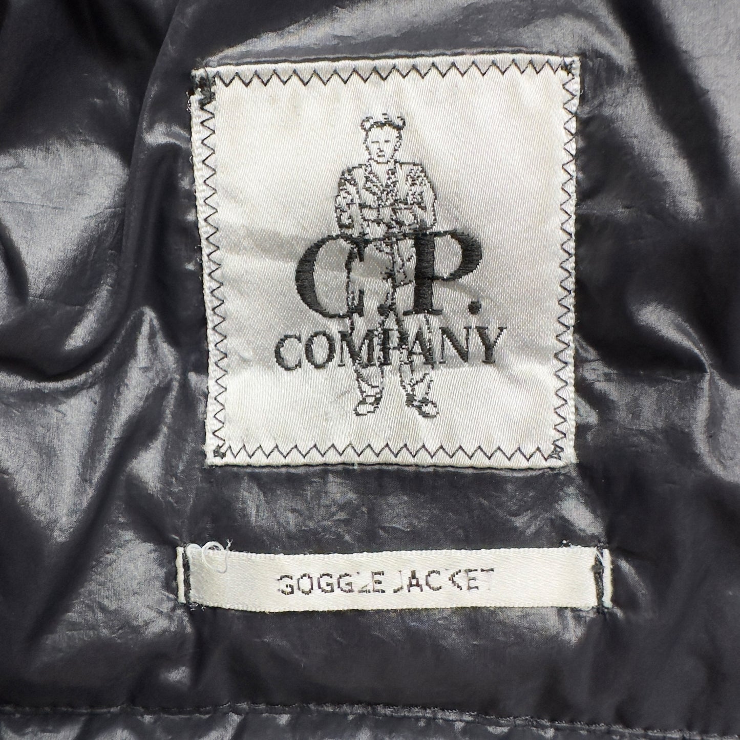 C.P. Company Nycra Down Puffer Goggle Jacket - Black