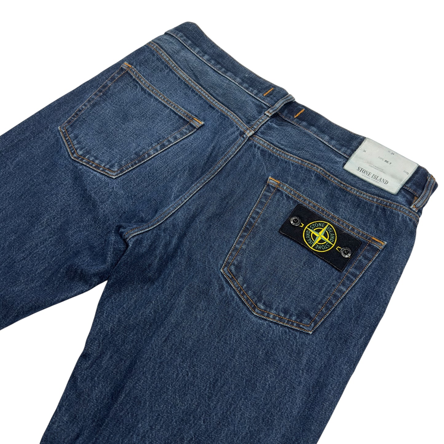 S/S 15 Stone Island Mid Wash Jeans