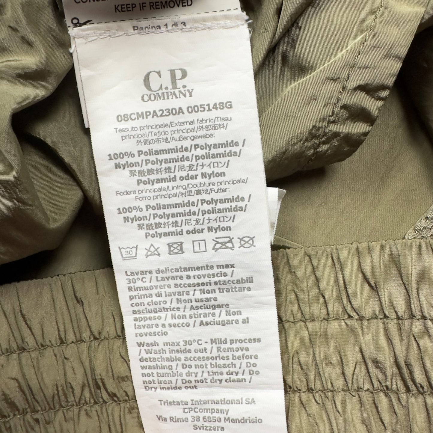 C.P. Company Chrome Cargo Trousers