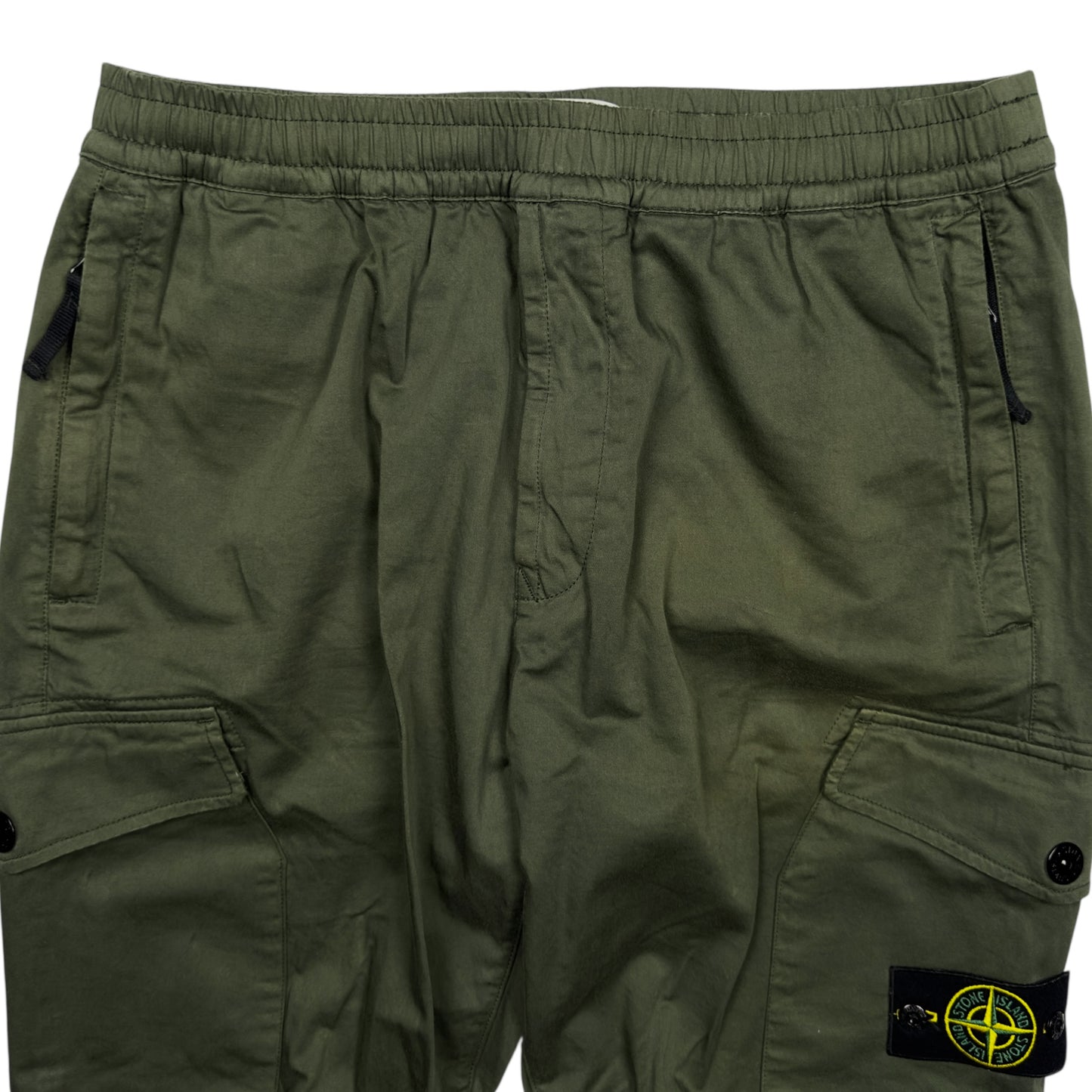 A/W 20 Stone Island Cargo Trousers - Dark Green