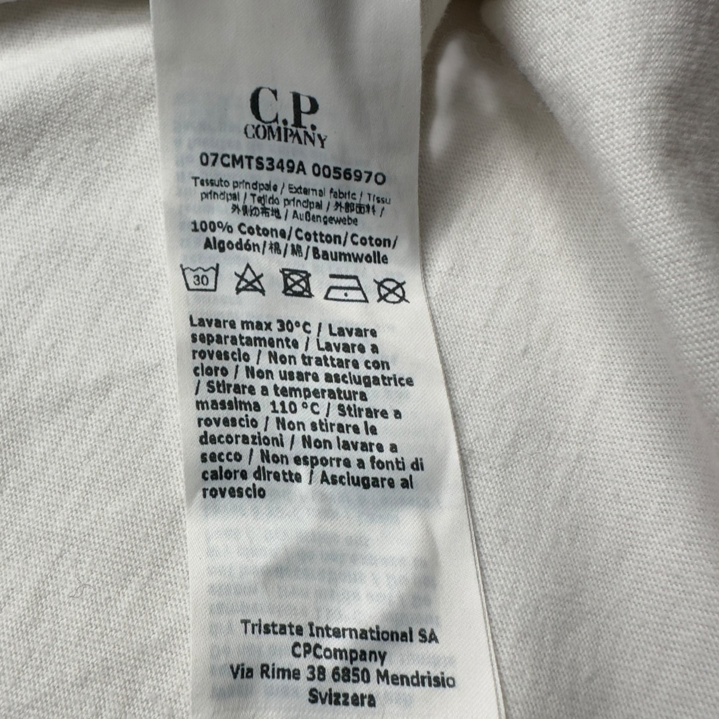 C.P. Company x One Block Down T-Shirt - Off White