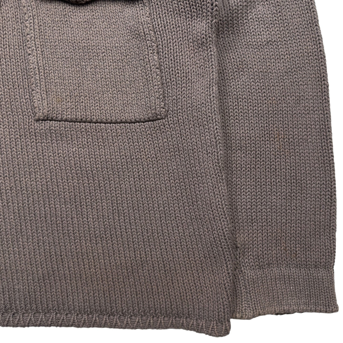 S/S 00 Stone Island Heavy Knitted Quarter Zip