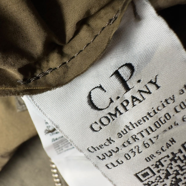 C.P. Company Microreps Nylon Overshirt – Khaki
