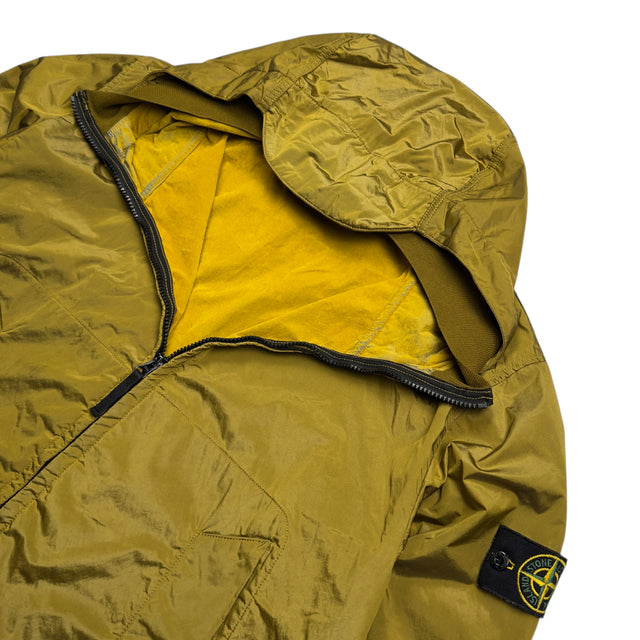 A/W 10 Stone Island Nylon Metal Flock Jacket - Gold