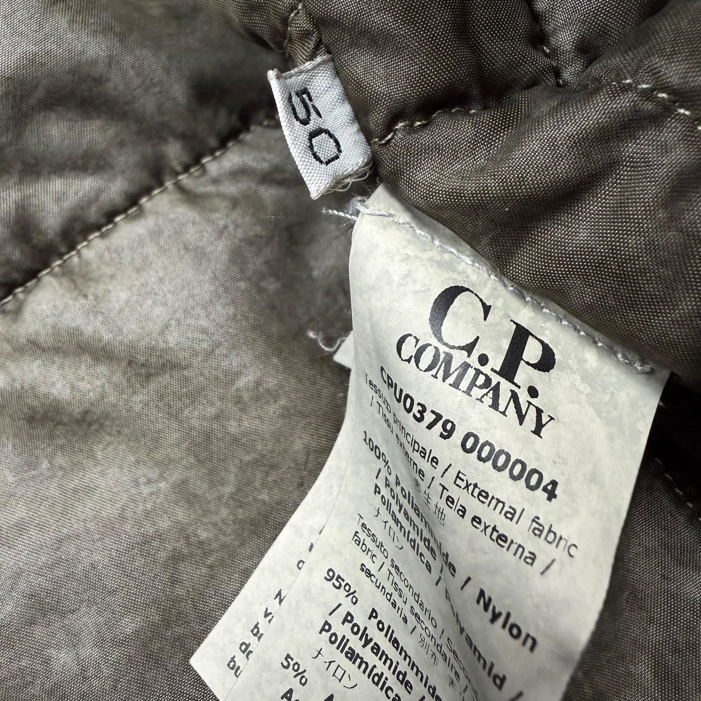 C.P. Company Frosted Nylon Goggle Jacket