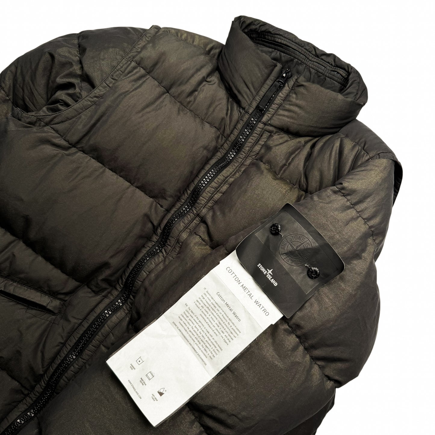 A/W 18 Stone Island Cotton Metal Watro Down Puffer Jacket