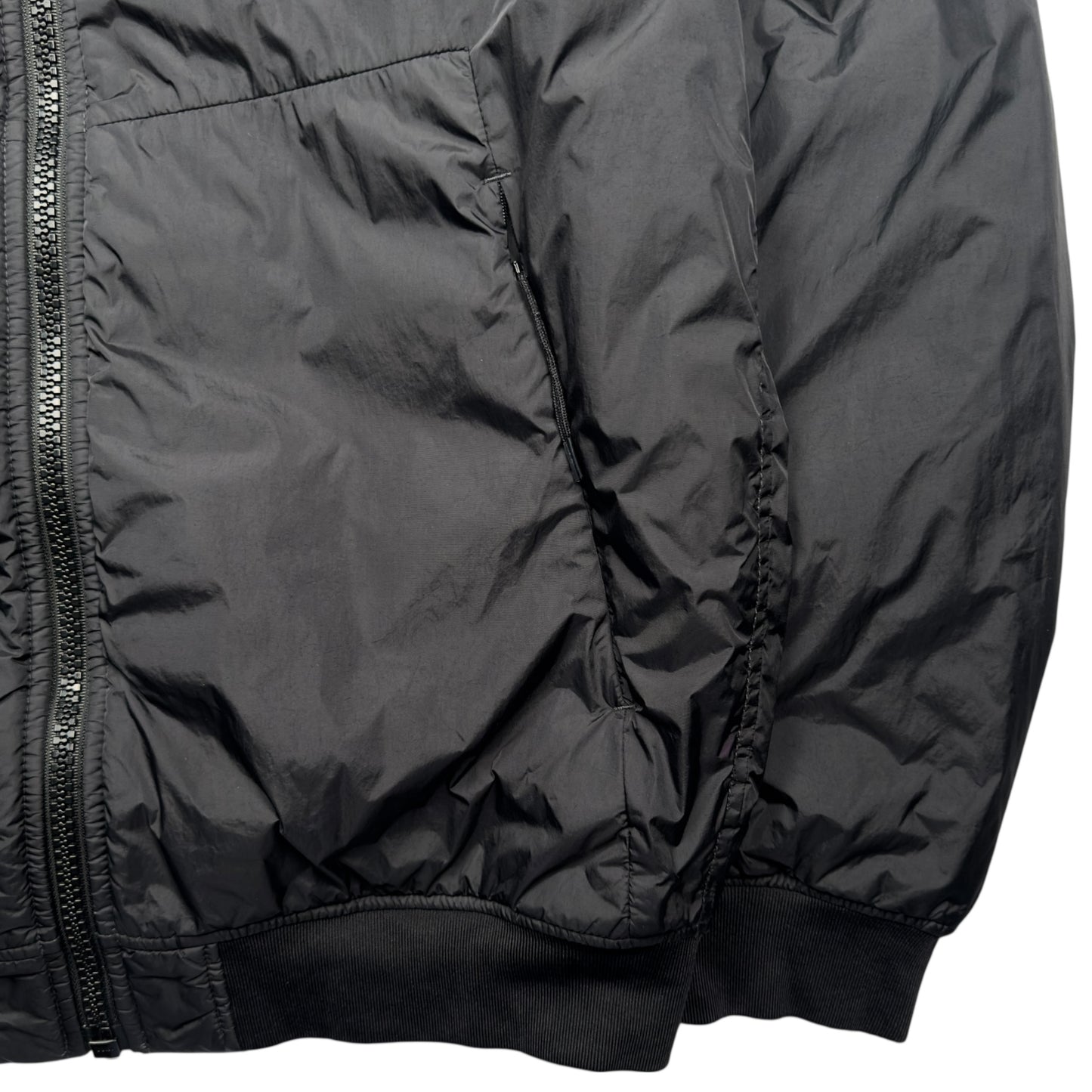 A/W 20 Stone Island Crinkle Reps R-NY with Primaloft Jacket - Black