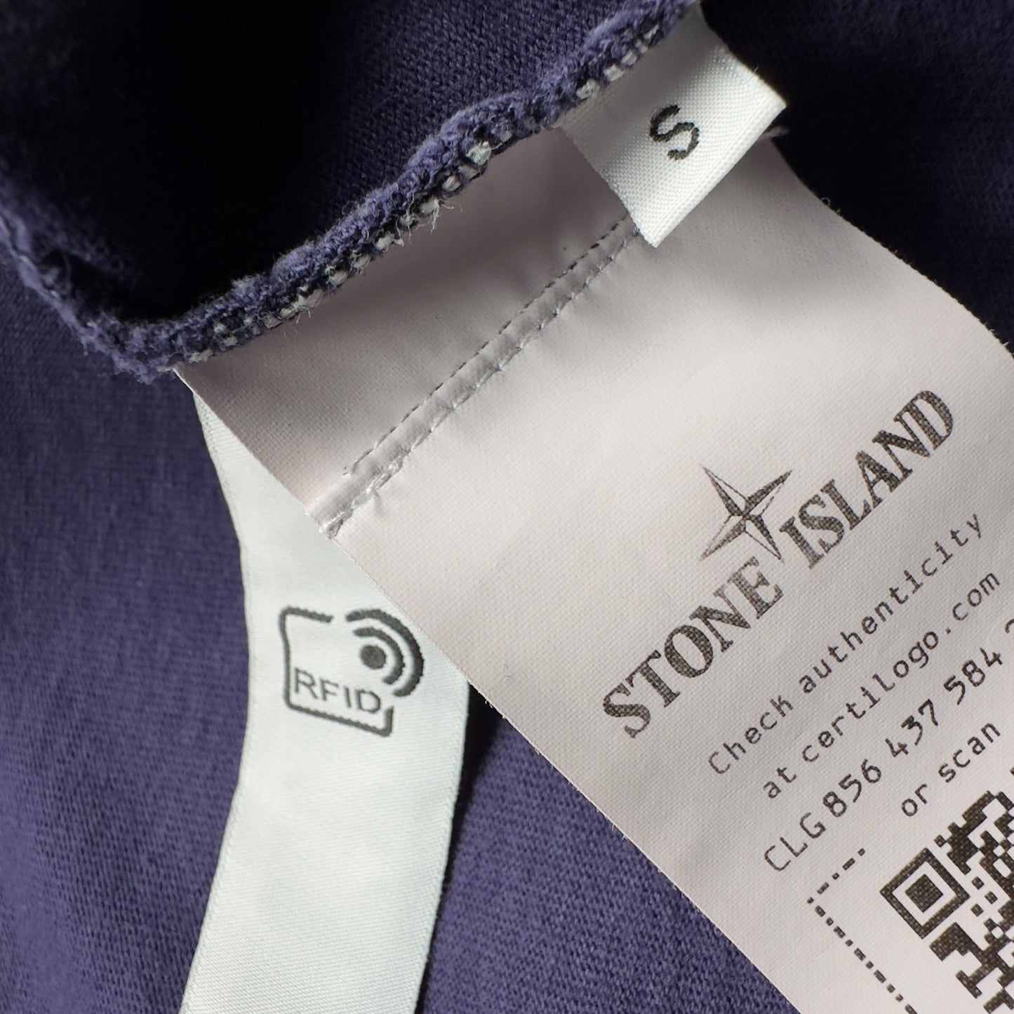 S/S 22 Stone Island Lightweight Crewneck Sweater - Purple
