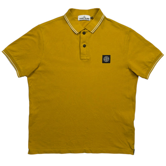 A/W 18 Stone Island Polo Shirt - Yellow