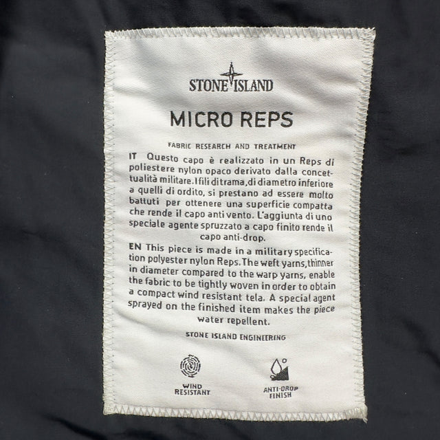 S/S 20 Stone Island Micro Reps Jacket - Navy