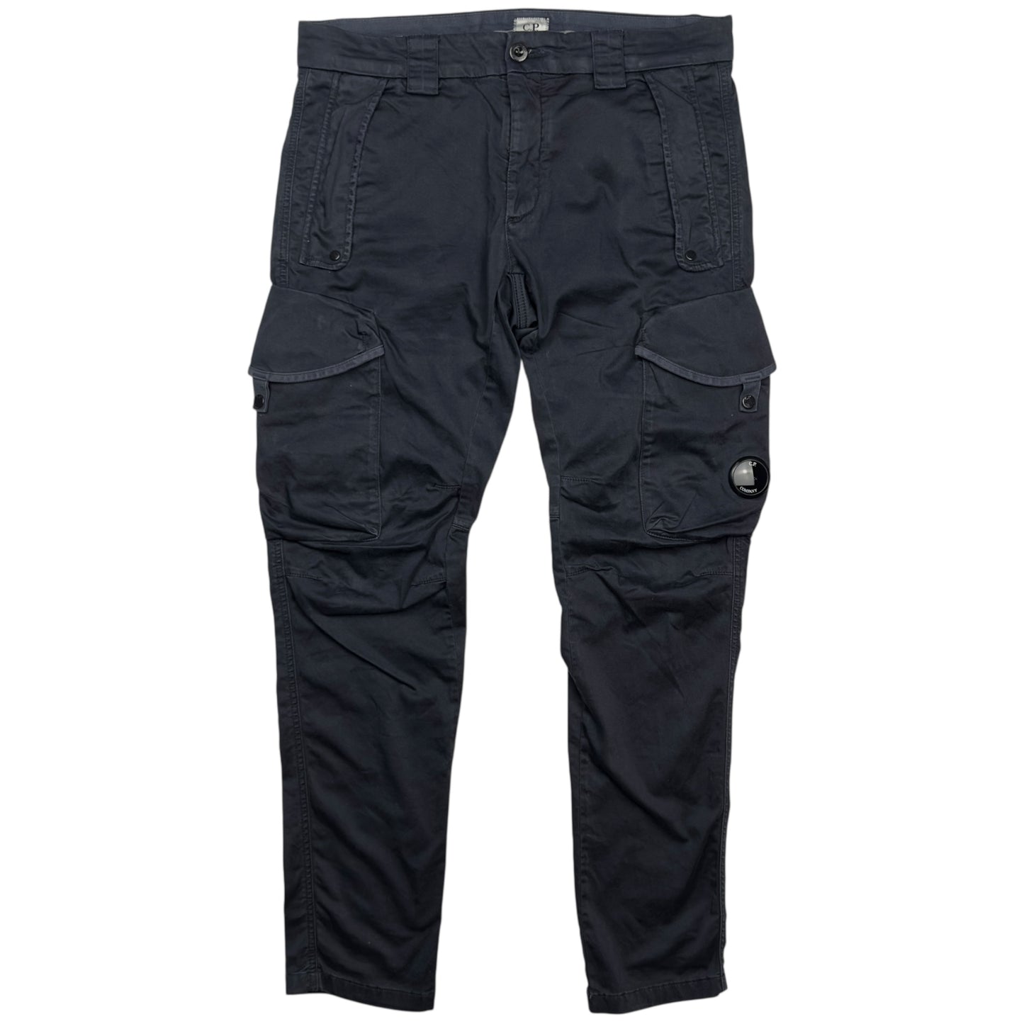C.P. Company Ergonomic Fit Cargo Trousers - Navy