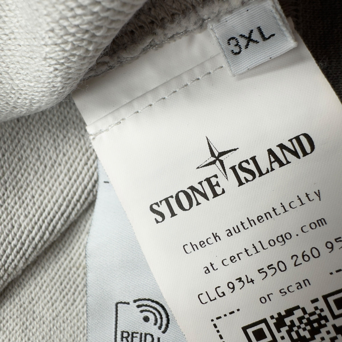 S/S 24 Stone Island Hoodie - Grey