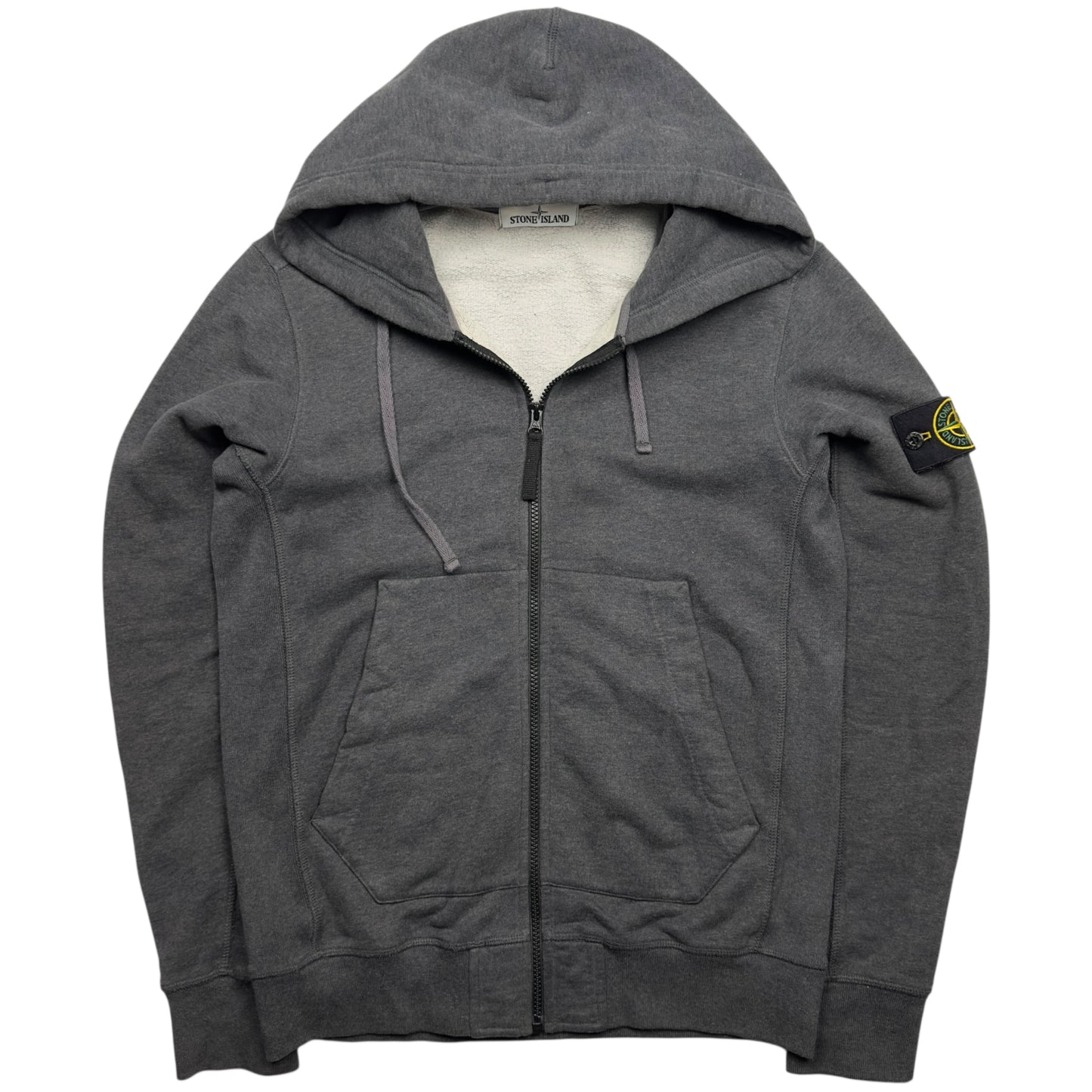 A/W 16 Stone Island Full Zip Hoodie - Dark Grey
